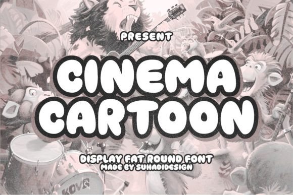 Cinema Cartoon Font: Injecting Playful Energy into Modern Design