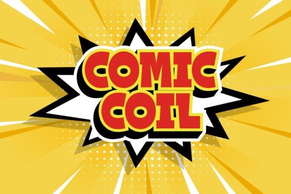 Comic Coil: The Bold Display Font for Playful Branding