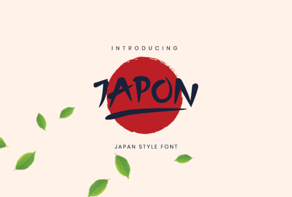 Japon: An Ornamental Font for Modern Design