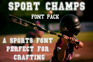 Sport Champs: A Dynamic Display Font for Bold Visuals