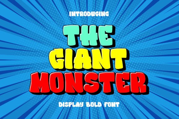The Giant Monster: Command Attention with Bold 3D Typography